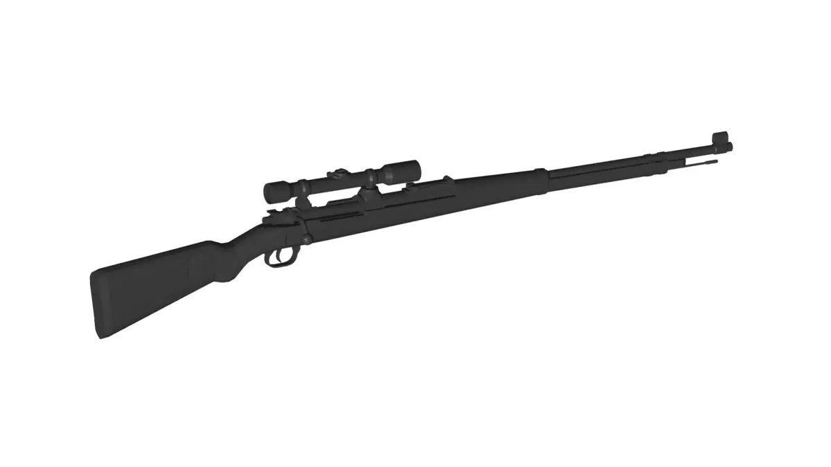 Karabiner 98k 3D model