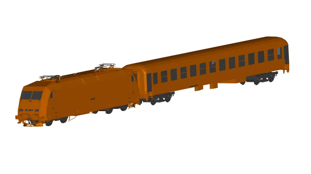 train  3D model get