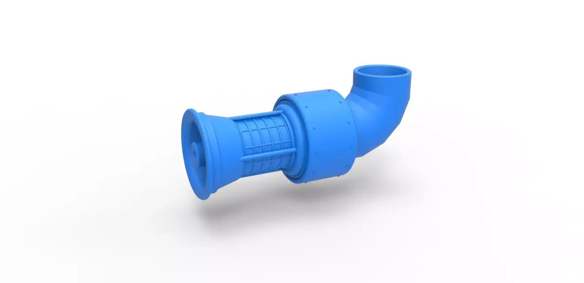 Jet engine 7 Scale 1 to 25 3D print model