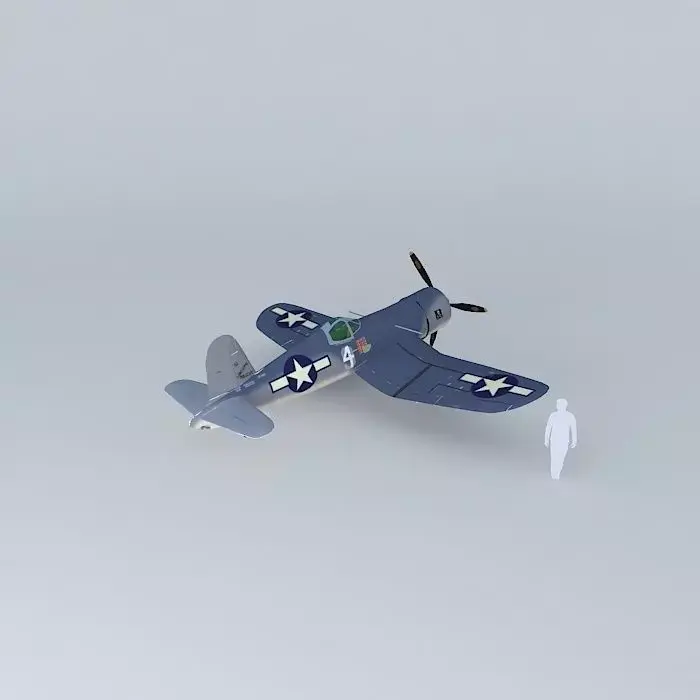 A airplane fighter plane 3D model