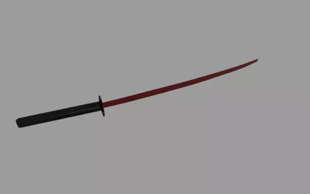 katana no tan perfeccionada Free 3D model