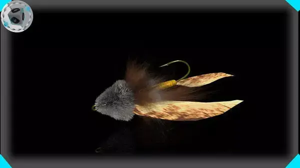 fly fishing fly 3D model