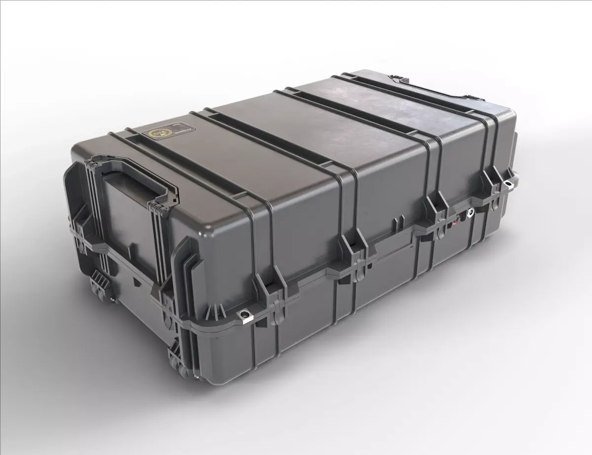 Weapon case Peli 1780 Low-poly 3D model