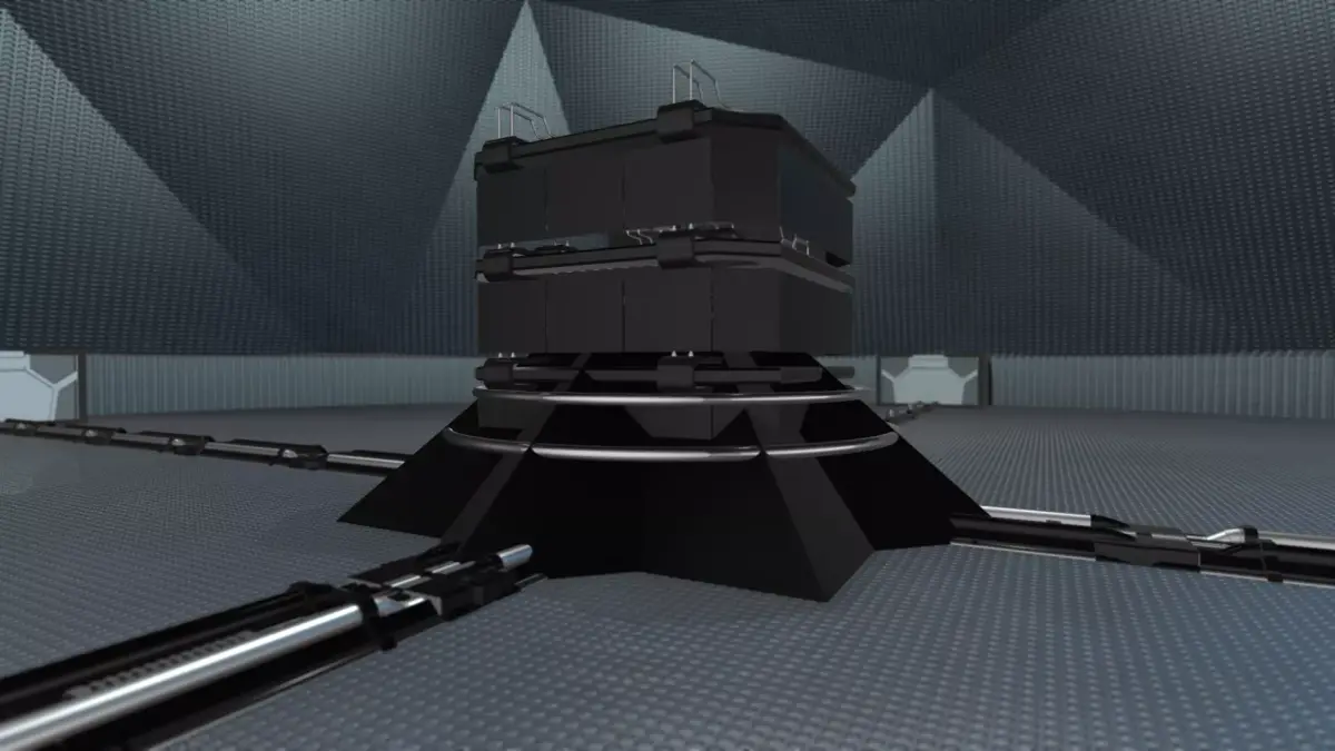 VR Simulation Room 3D model