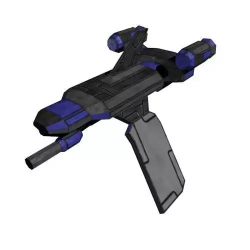 Space drone Free low-poly 3D model