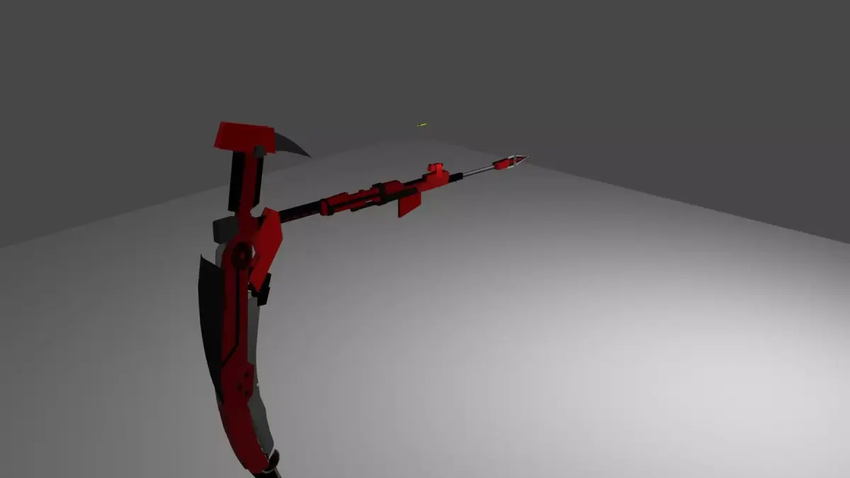 RWBY Red weapon  3D model