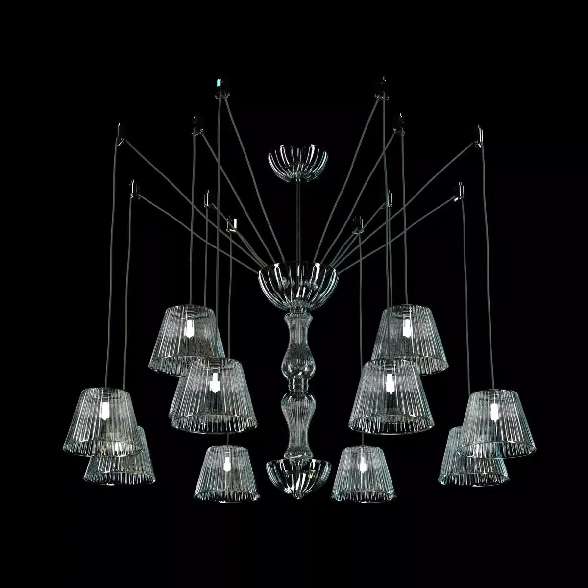 Adria chandelier by italamp 3D model