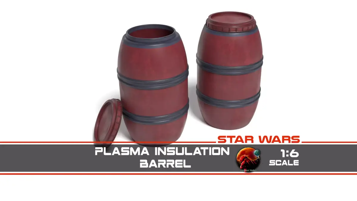 Plasma Insulation Barrel 1-6 scale Hottoys  3D print model