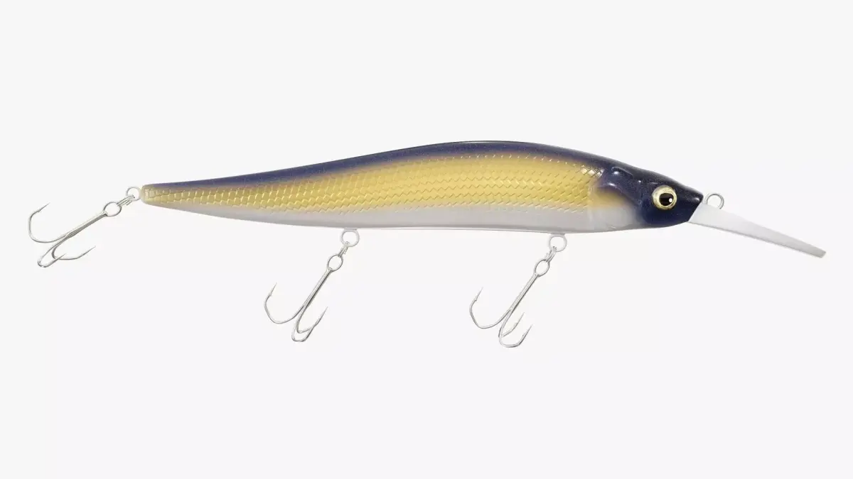 Minnow type fishing lure 02 3D model