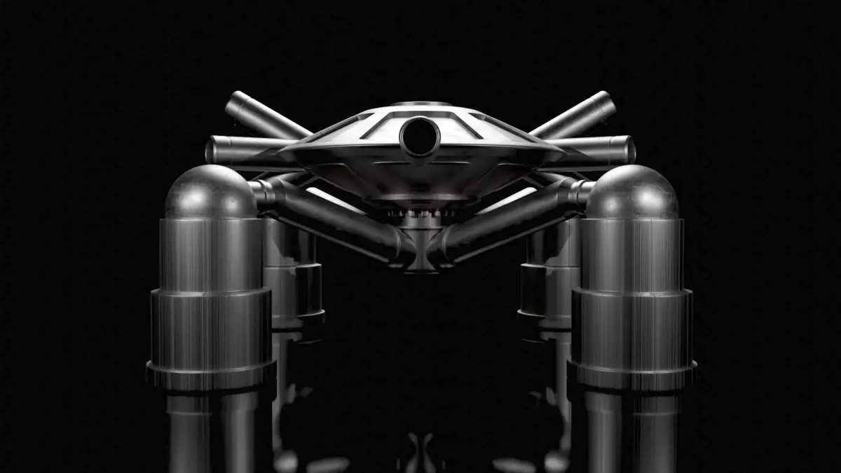 Super Contra Mechanical Spider Boss - Creature from Space 3D model