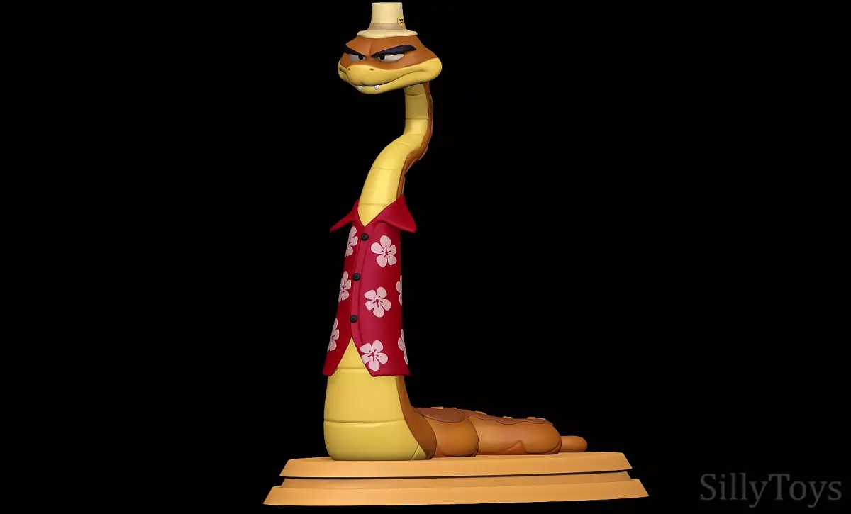 Mr Hubert Snake - The Bad Guys 3D print model