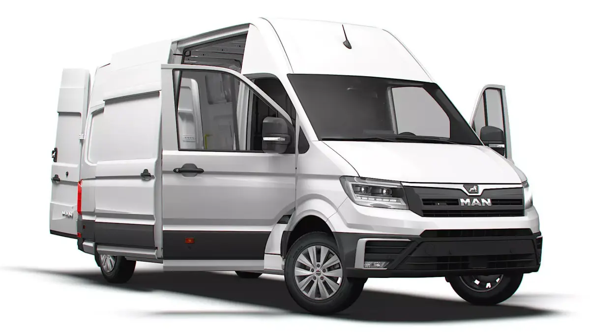 MAN TGE Van LWB SHR HQInterior 2025 3D model