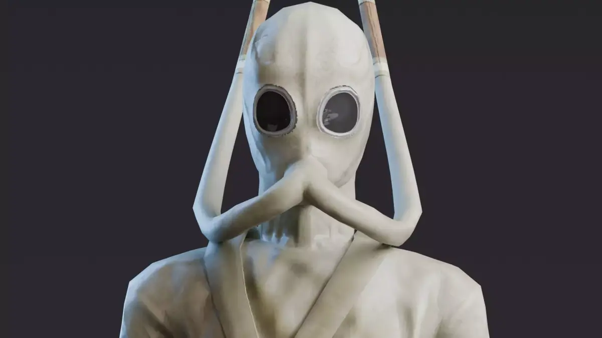 Da Vinci Inventions - Diving Suit Low-poly 3D model