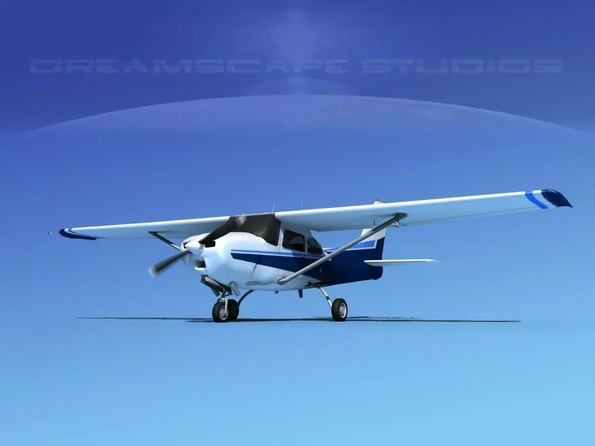Cessna 172RG Cutlass V01 3D model