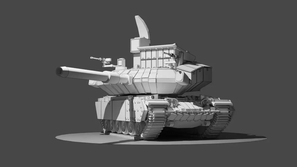 PEREH IDF Tank Hunter 3D print model