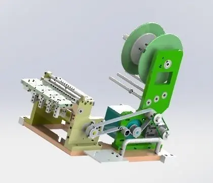 Film laminated module 3D model