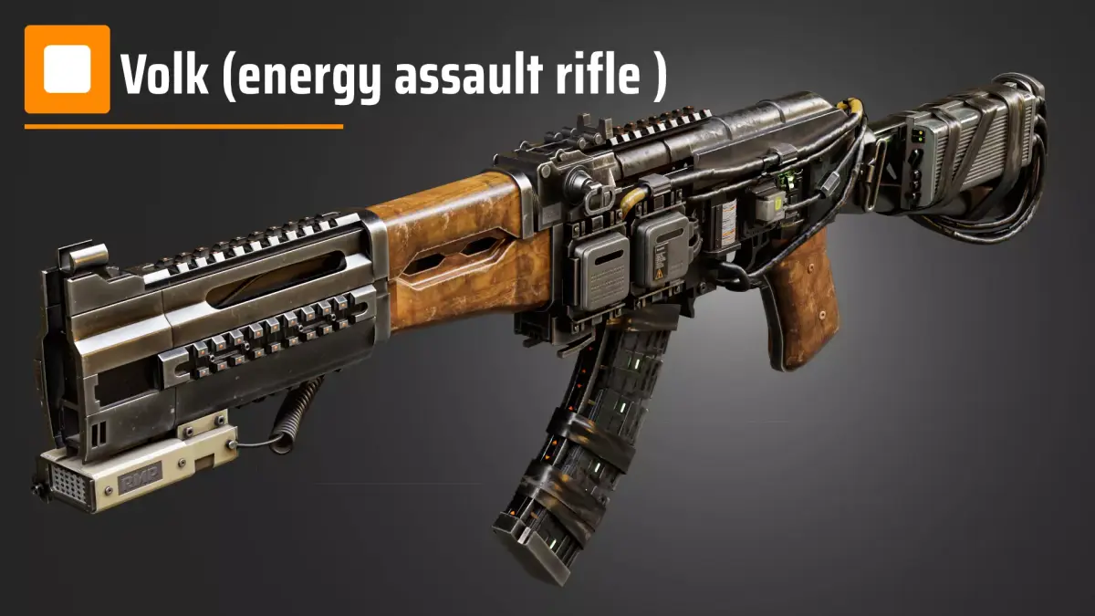 AK VOLK 3D model