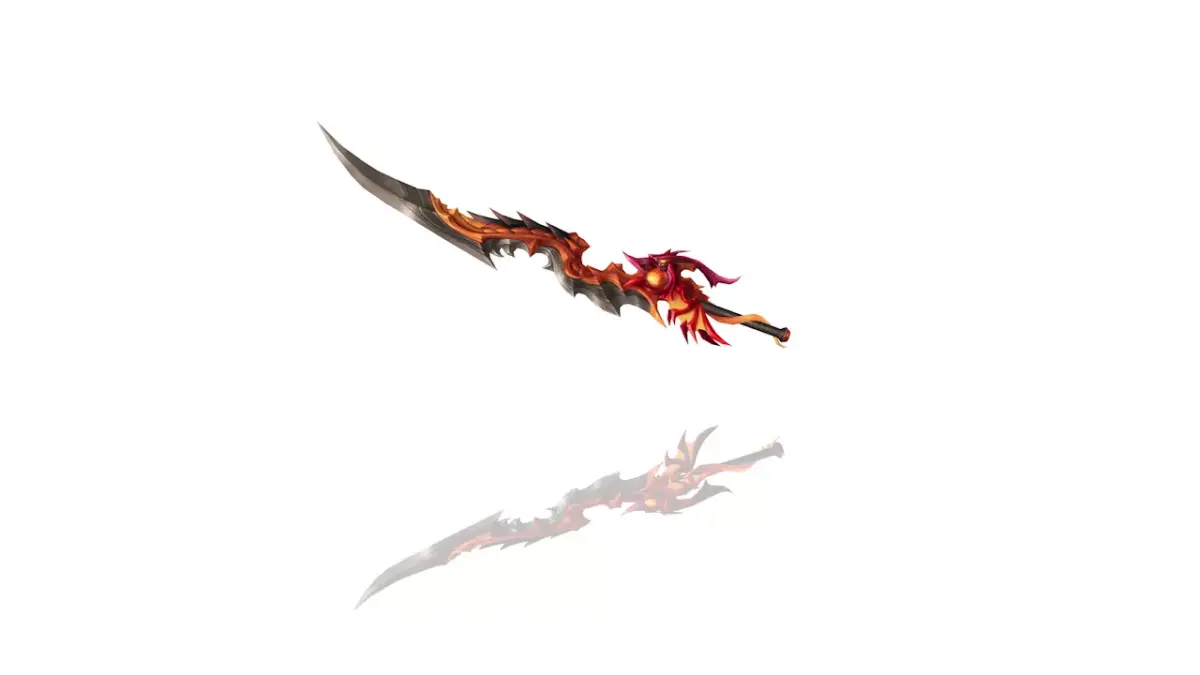 Dragon Fang Katana Low-poly 3D model