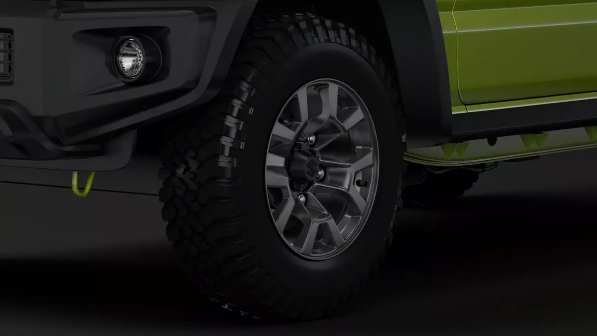 Suzuki Jimny AllGrip 2019 wheel 3D model