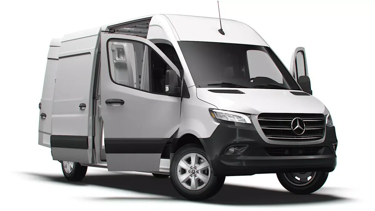 Mercedes Benz Sprinter L2H2 FWD HQ Interior 2025 3D model