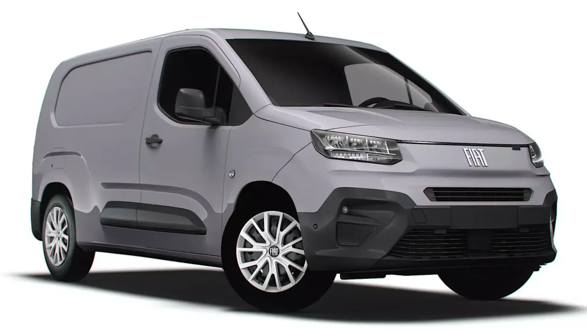 Fiat E Doblo Van LWB 2024 3D model
