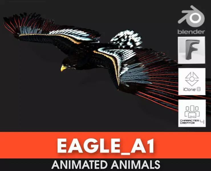 Eagle A1 3D model