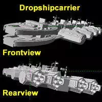 Space Ship Free 3D model buy