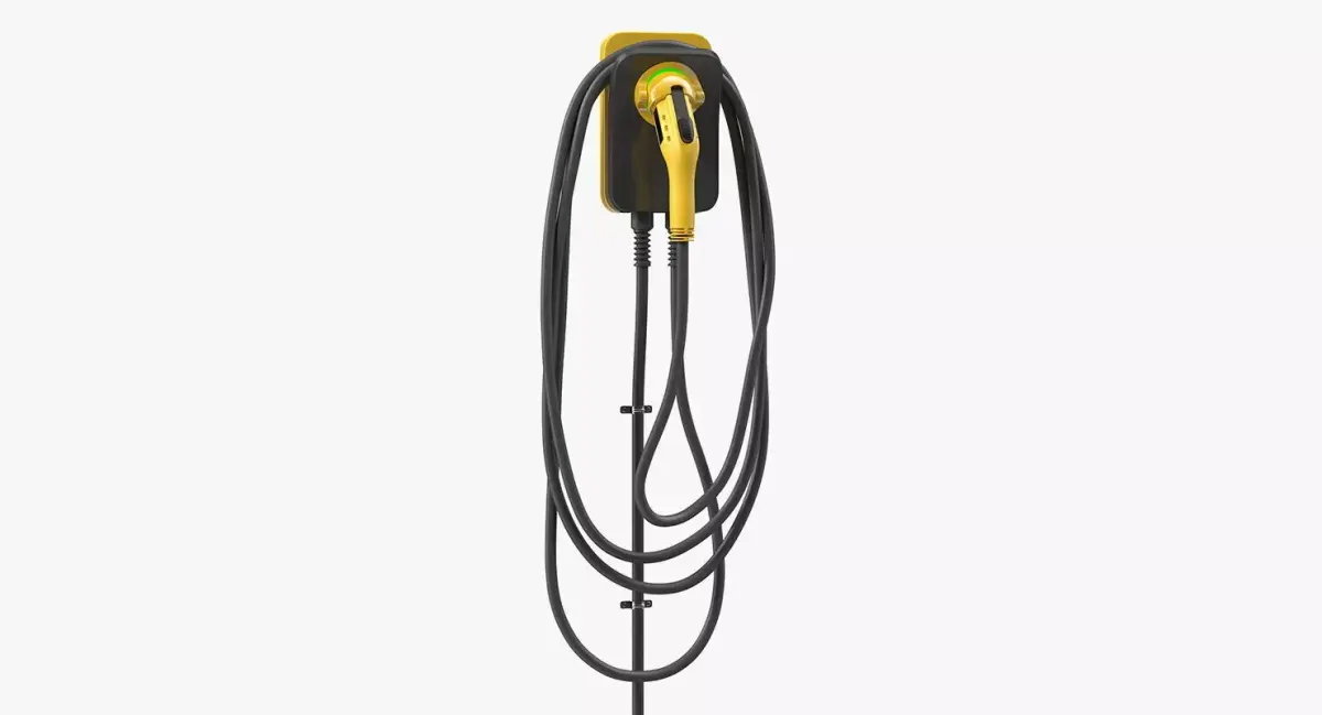 EV Charger Station 3D model