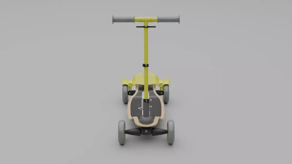 Baby stroller Low-poly 3D model buy