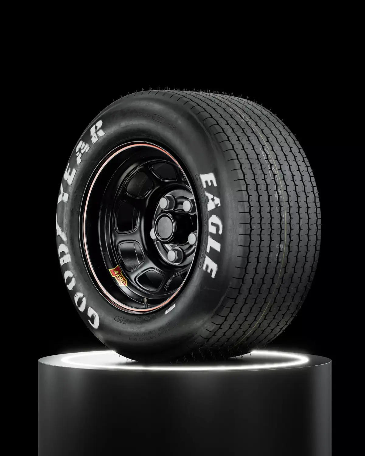 GoodYear Eagle Vintage 265 x 105 15 3D model