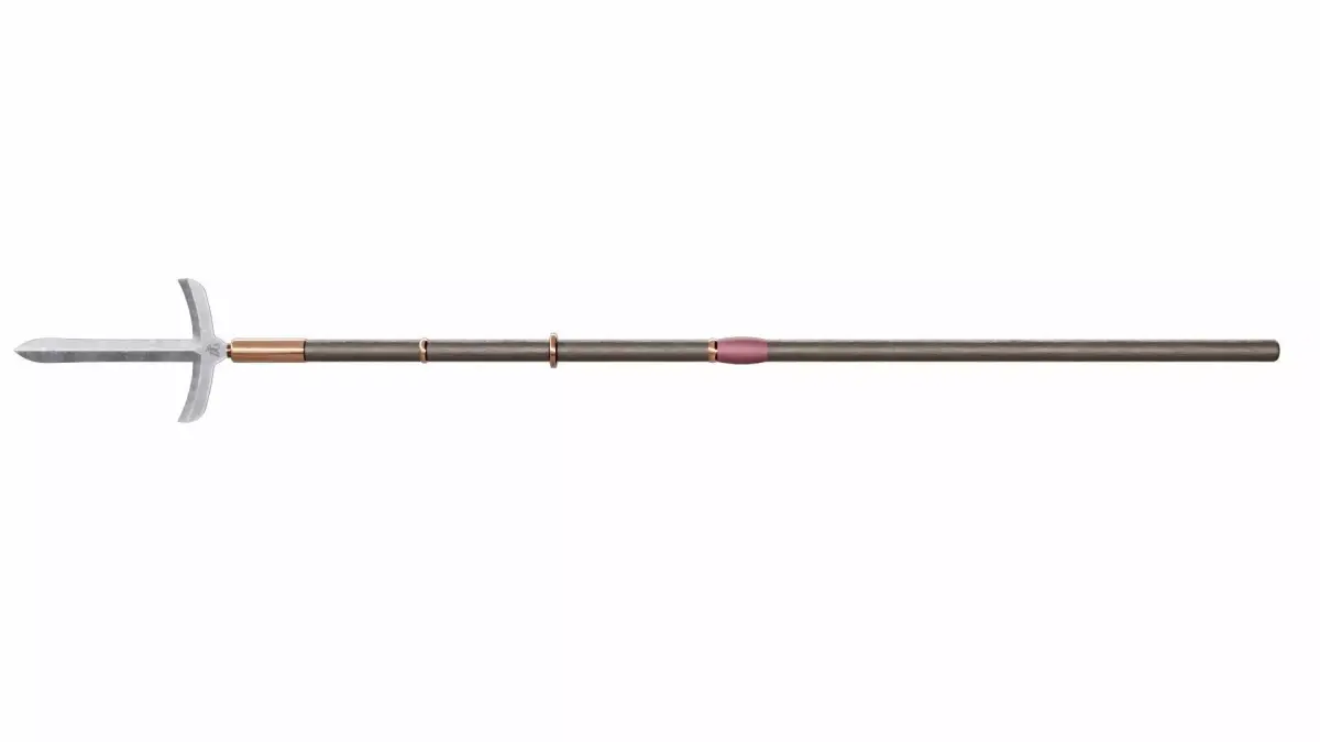 Yari spear Low-poly 3D model