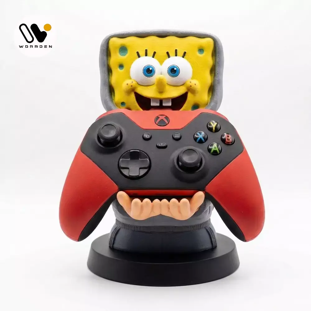 SpongeBob Gamepad Holder STL 3D print model