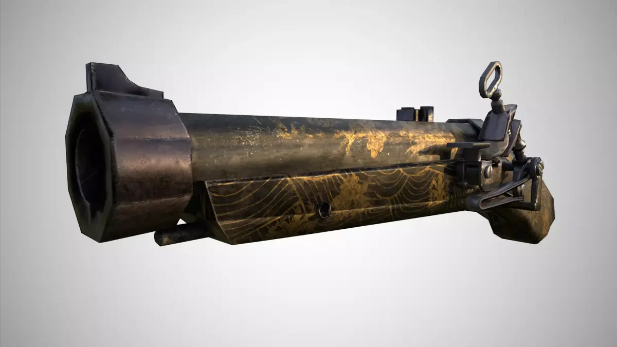 Ashina Isshin Gun Free 3D model