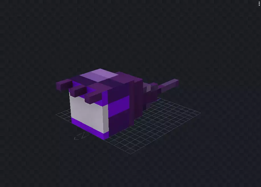 Mob apara minecraft - MOD Free 3D model