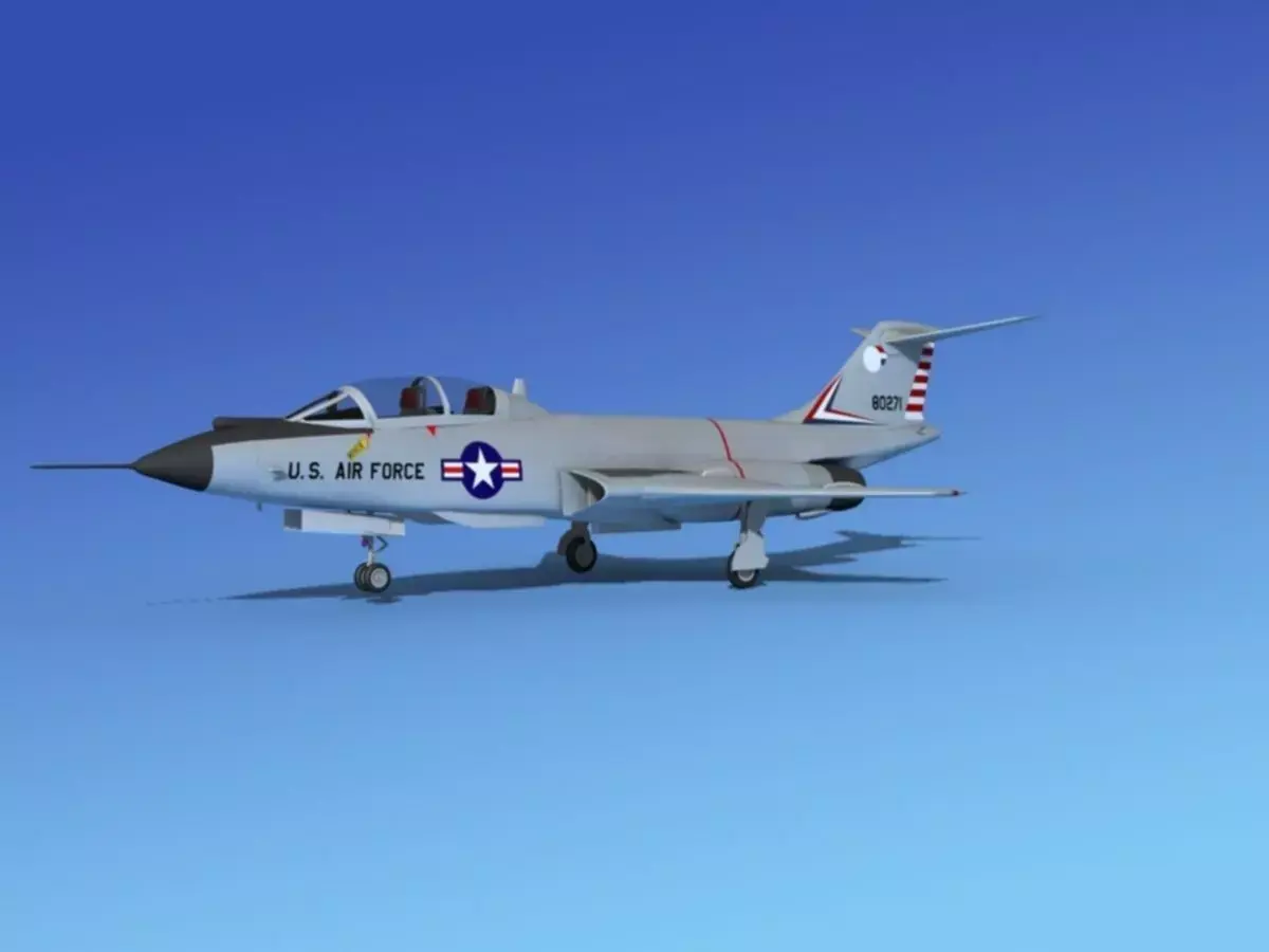 McDonnell F-101B Voodoo  V01 3D model