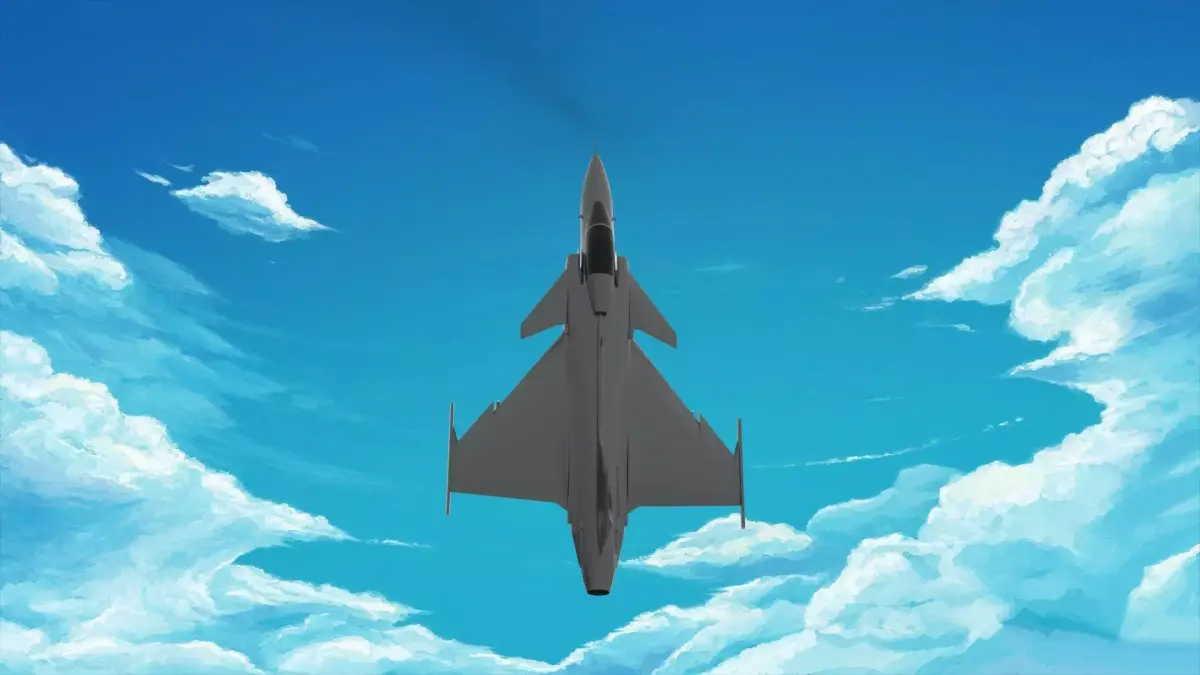 Saab JAS 39 Gripen 3D model