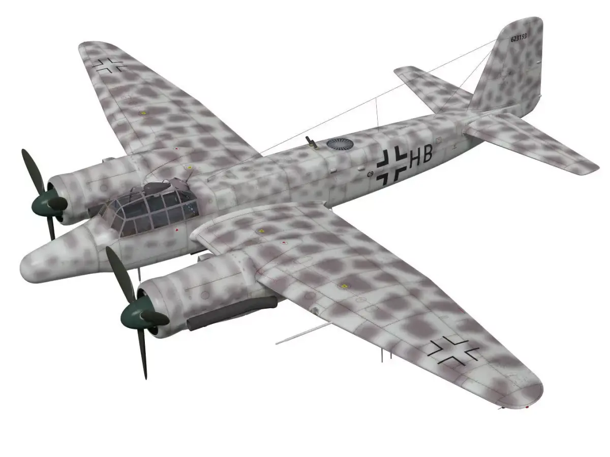 Junkers Ju 88 G-6 3D model purchase