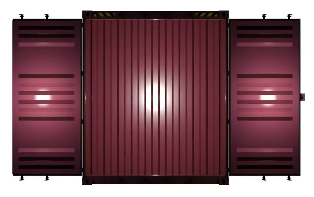 Autodesk Revit 2016 Shipping Container 20 Foot High Cube 3D model