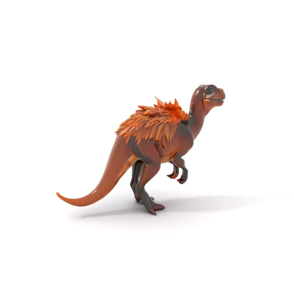 Feathered Raptor model pack Low-poly 3D model