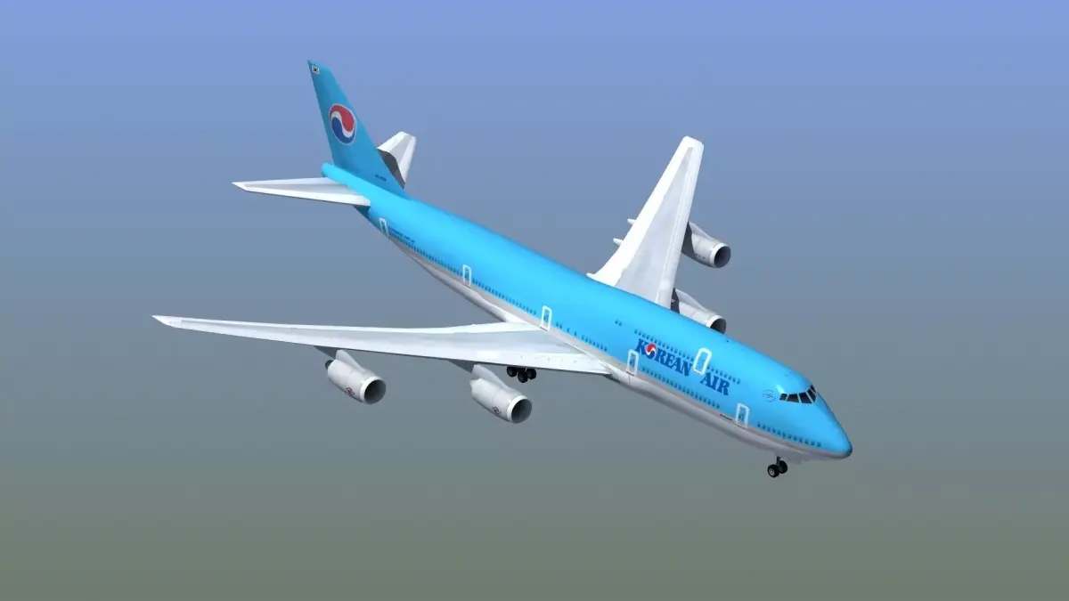 B747 Airliner 3D model
