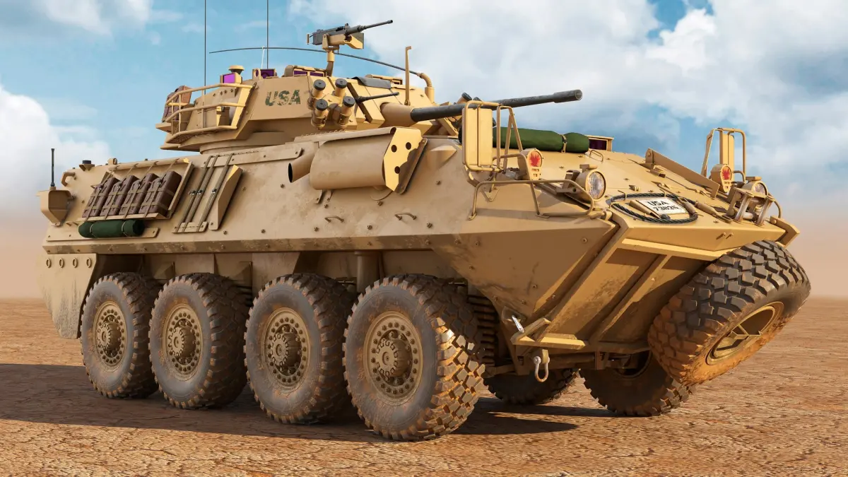 Light Armored Vehicle LAV-25 3D model