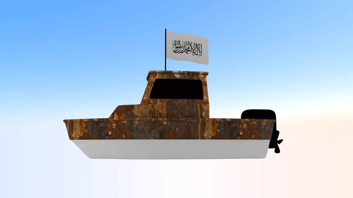 Afghanistan Fishing Boat 3D model