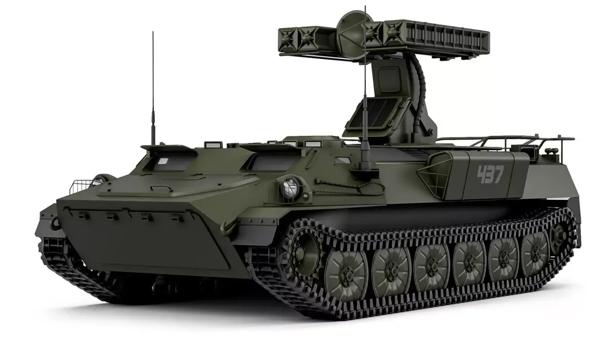 9K35 Strela-10 SA-13 Gopher 1976 3D model
