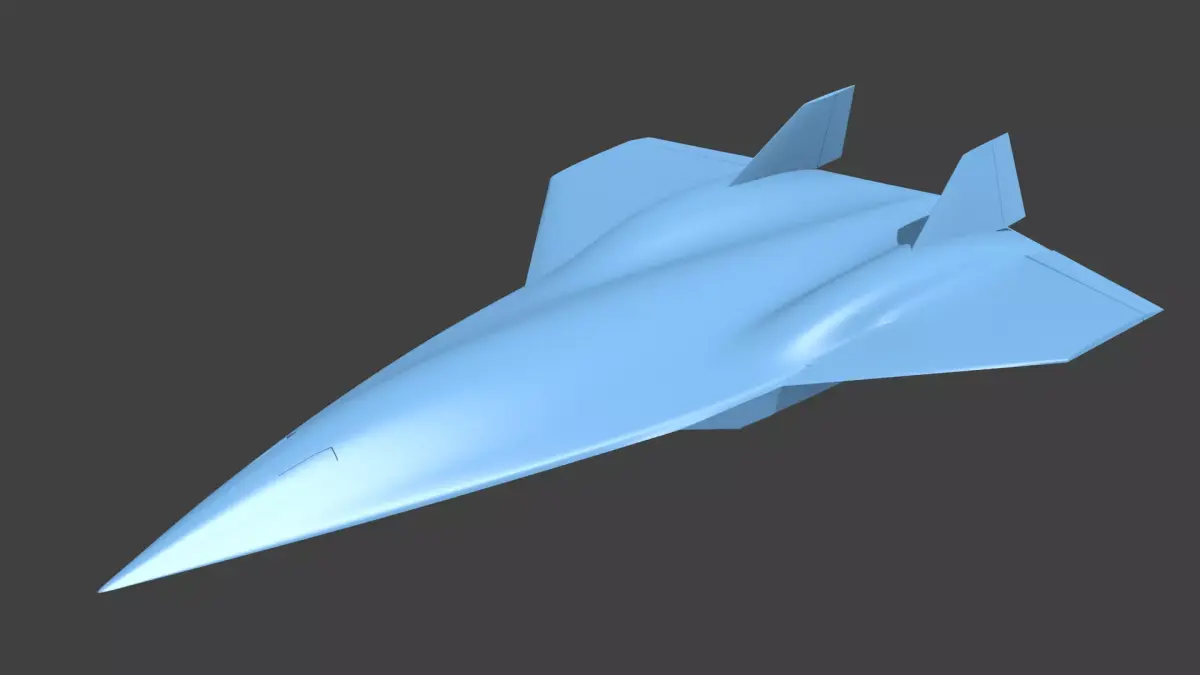  MAVERICK sr-72 darkstar 3D print model