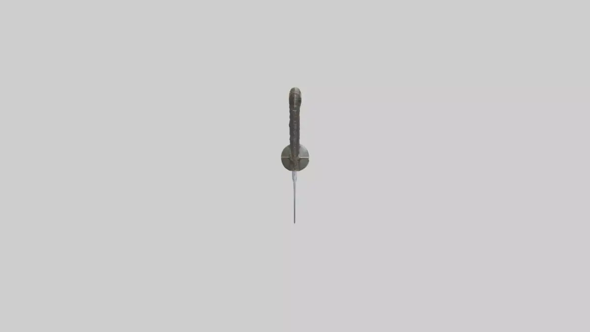 Trainingsword Model Low-poly 3D model