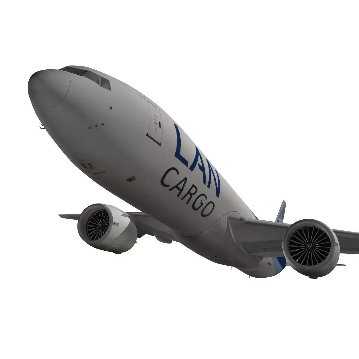 Boeing 777-200F LAN Cargo 3D model