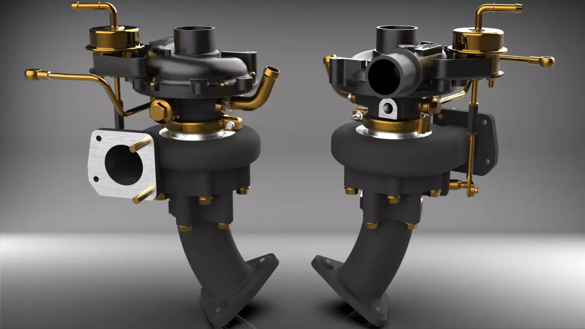 Turbo Charger 3D model
