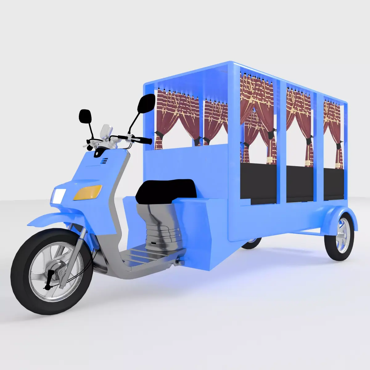 Motobus 3D model