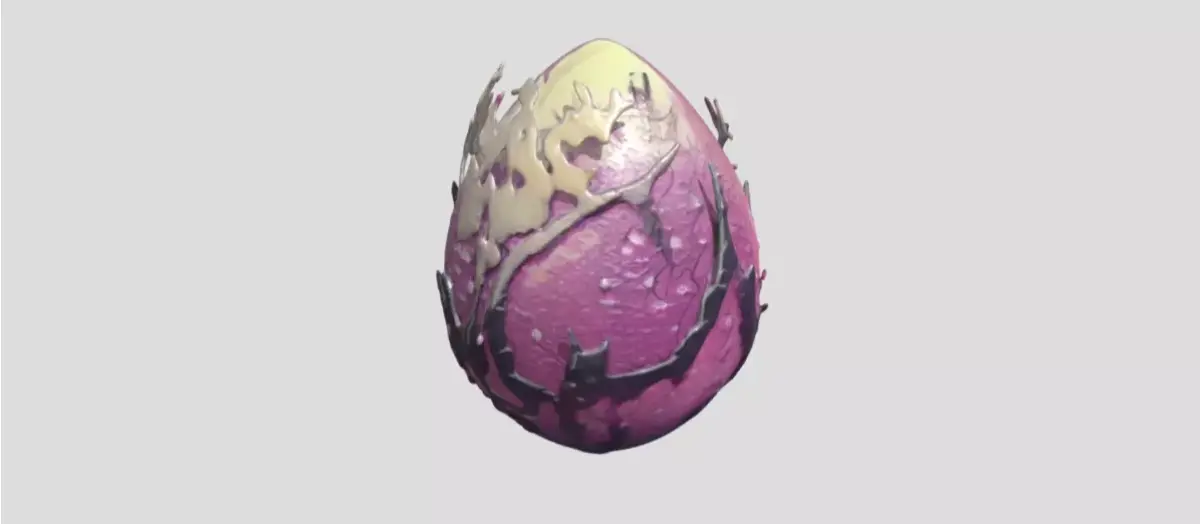 Purple Egg by Tripo Free low-poly 3D model purchase