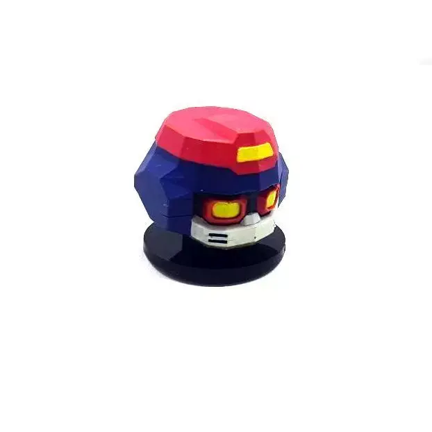 Super Mecha - Mahask of Code Name M4HSK - 3D Print Ready Low-poly 3D model